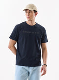 Consistency Minimalist Fitness T-Shirt - Navy