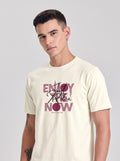 Enjoy The Now 100% Pure Cotton Graphic T-Shirt