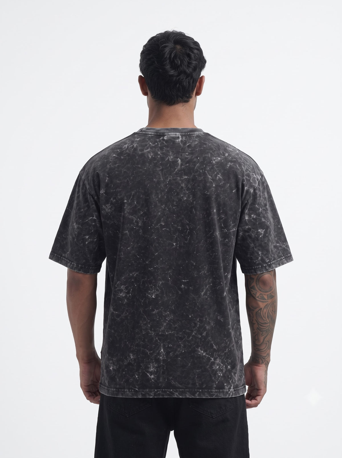 Men Acid Washed Oversized Tee