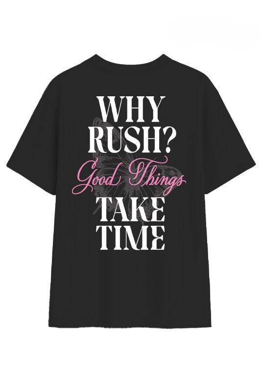 women Terry Oversized Tee