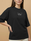 women Terry Oversized Tee