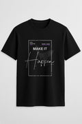 Men black Classic Crew T-Shirt