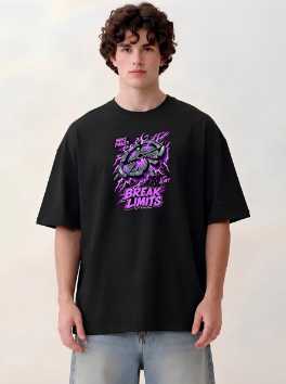 Break limits Men Oversized Tee