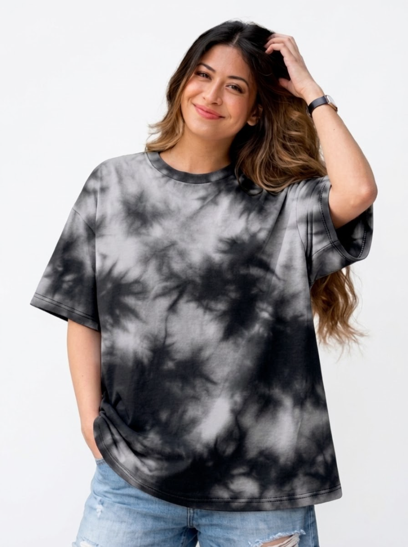 Unisex Tie Dye Oversized T-Shirt
